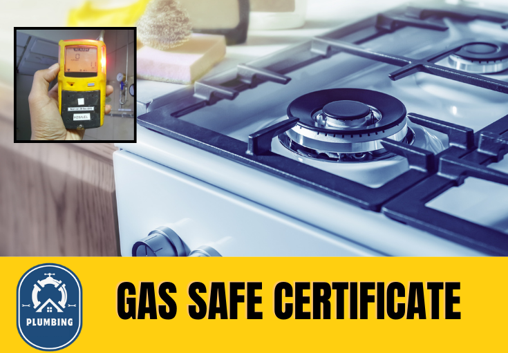 gas safe certificate Cobham